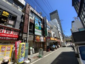 ステップゴルフ西新店in西新中央商店街